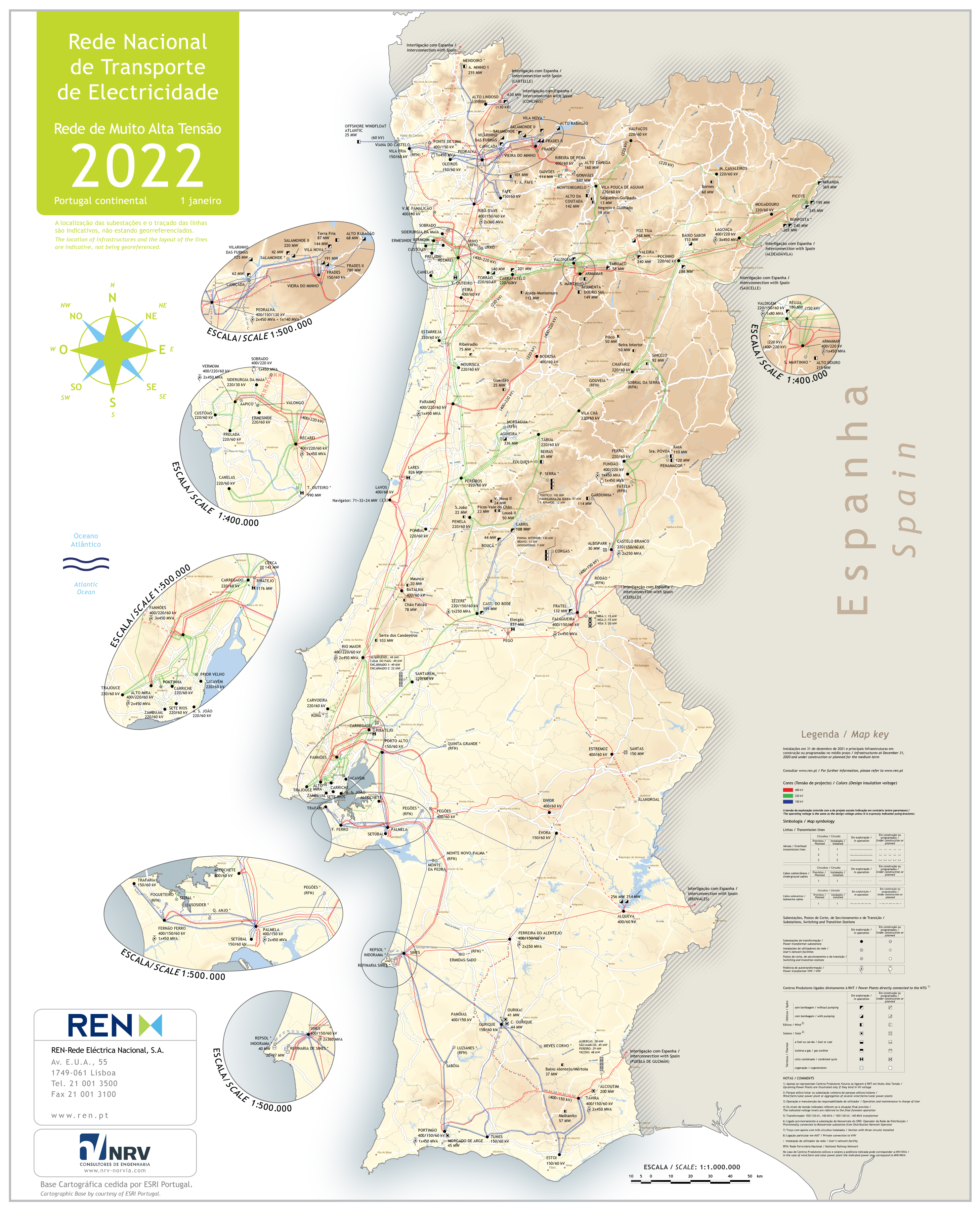 Mapa RNT 2022