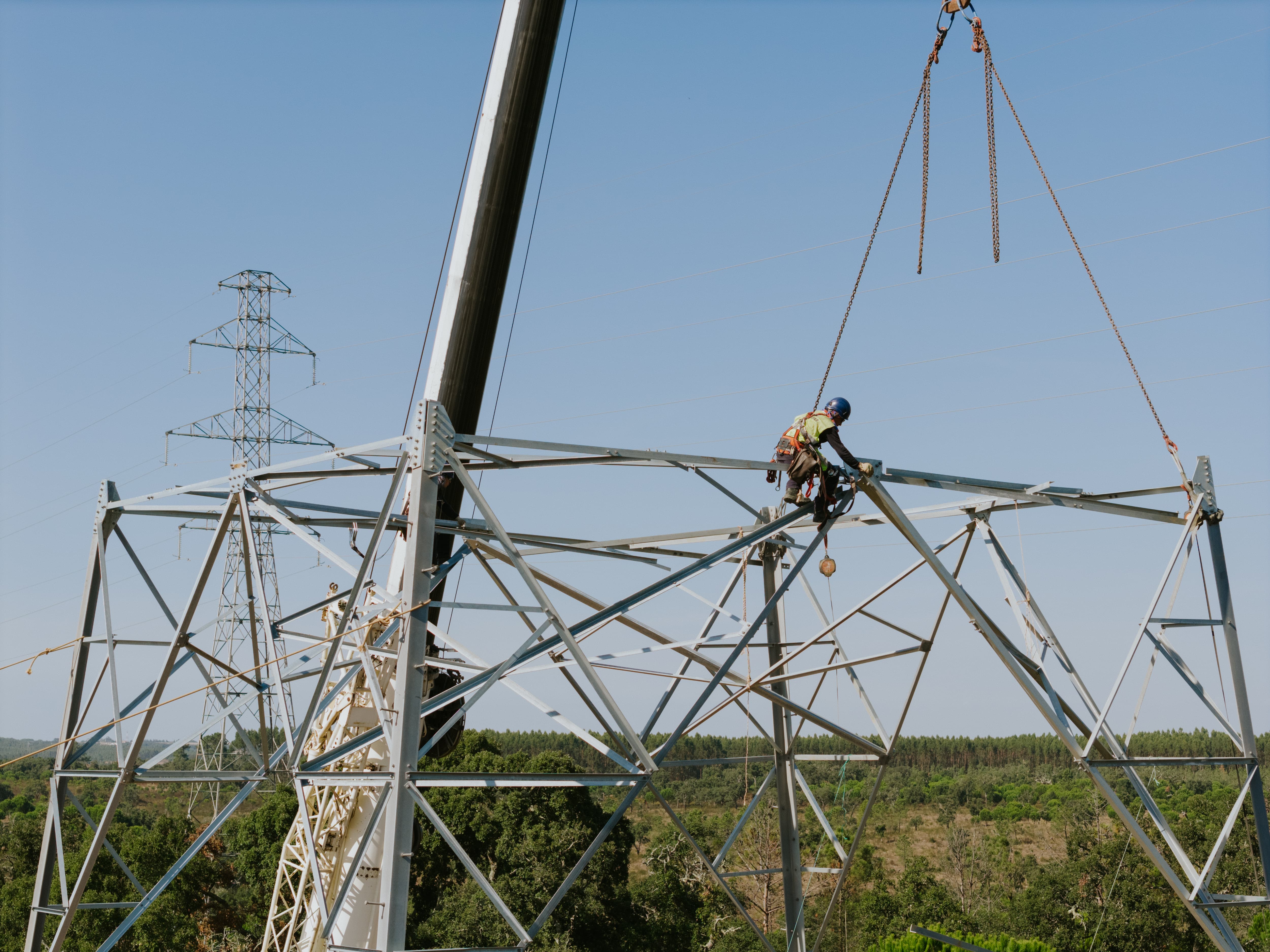 sines poste construção