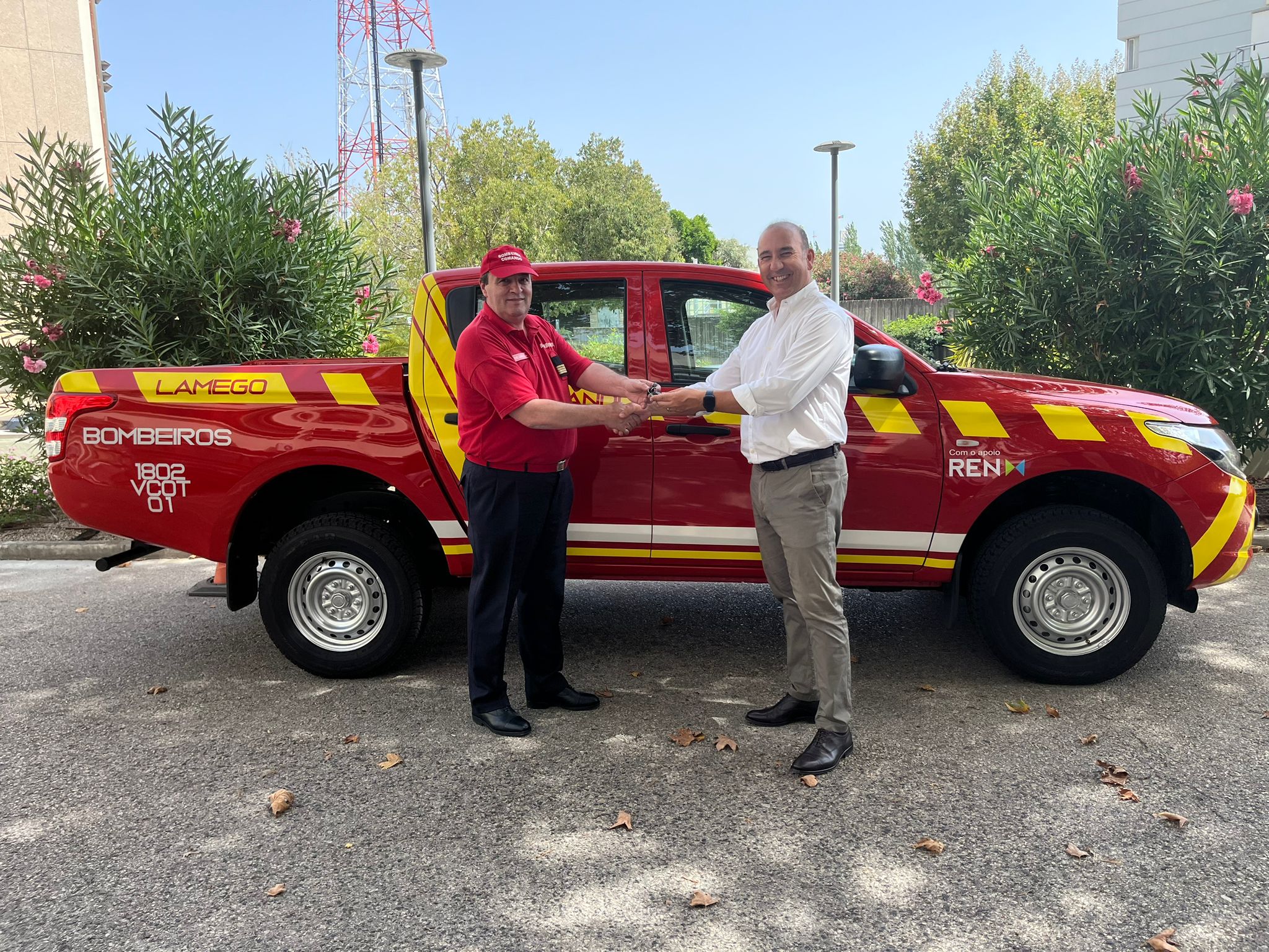 Entrega viatura Bombeiros Lamego - REN