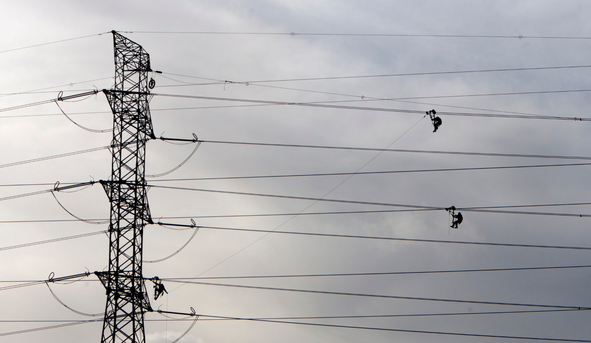 apoio de linha com bicicletas